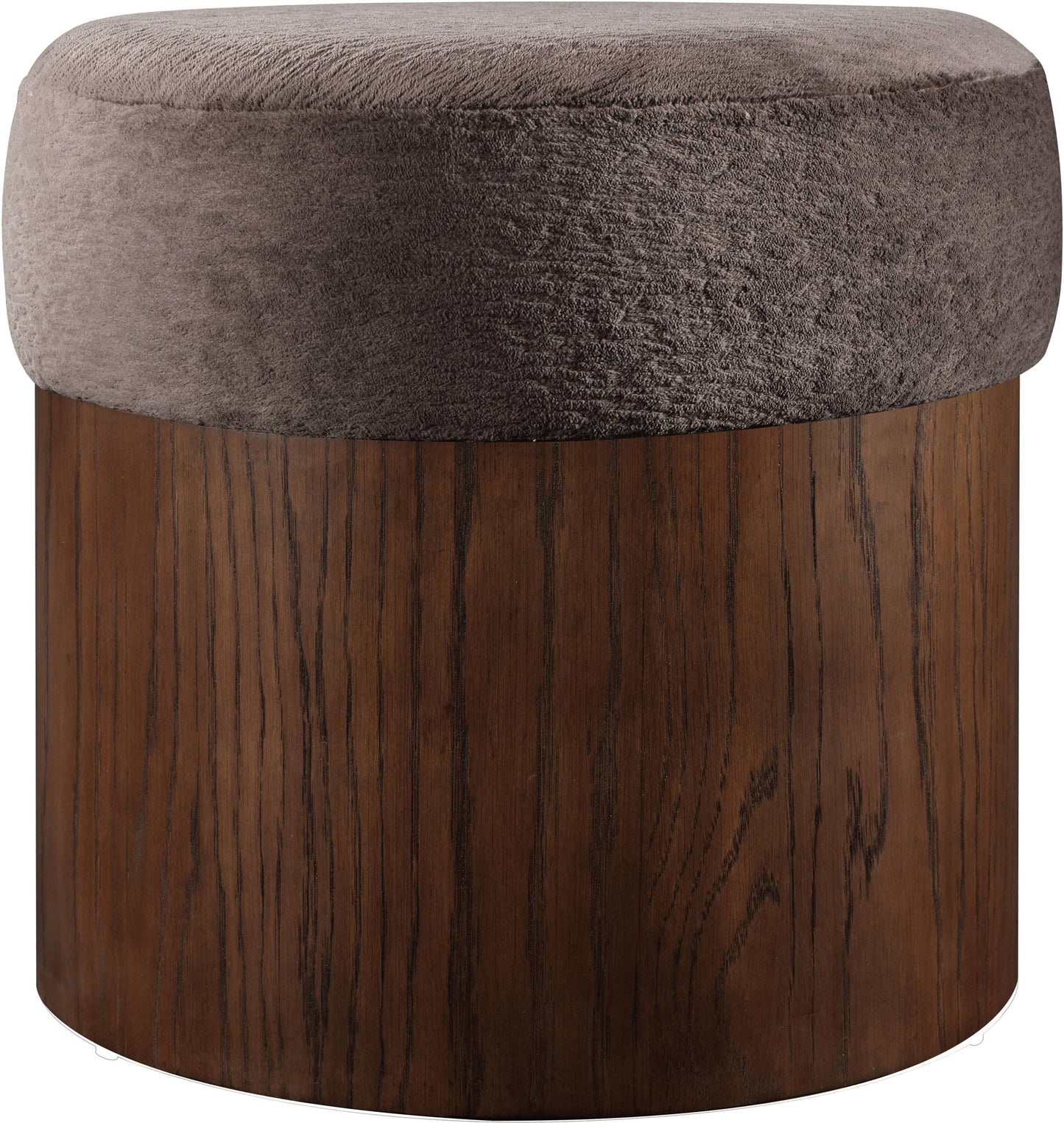 Nimes - Ottoman / Stool With Brown Base