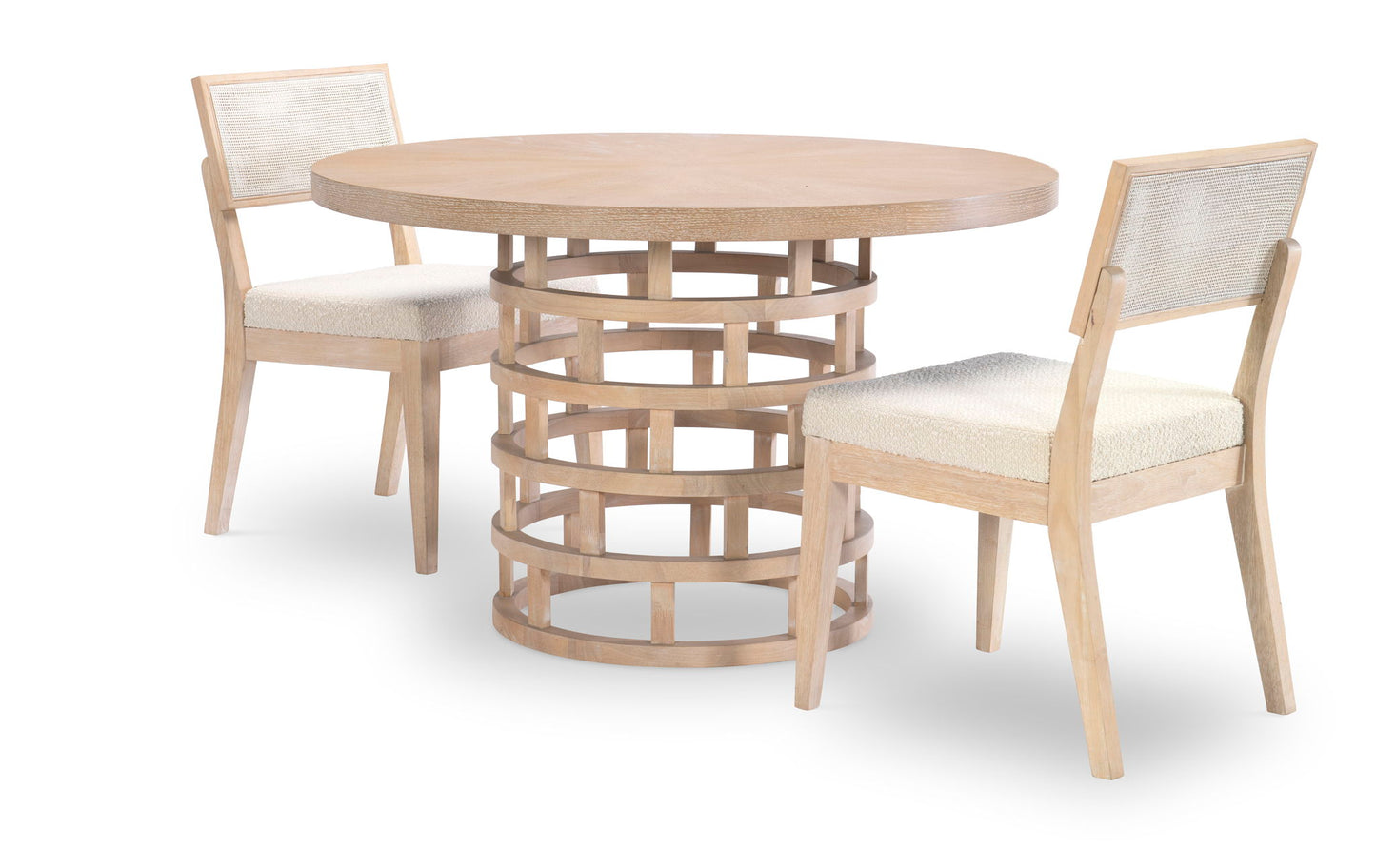 Biscayne - Round Pedestal Table - Beige