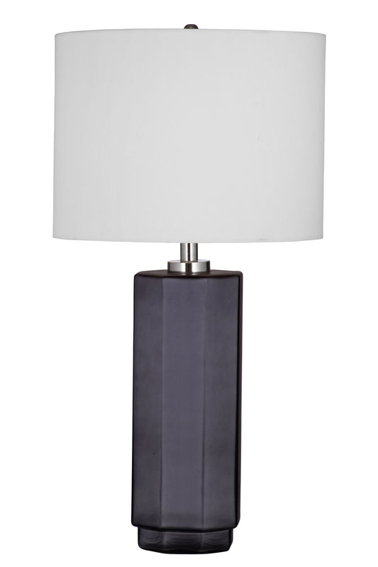 Zeus - Table Lamp - Dark Gray / White