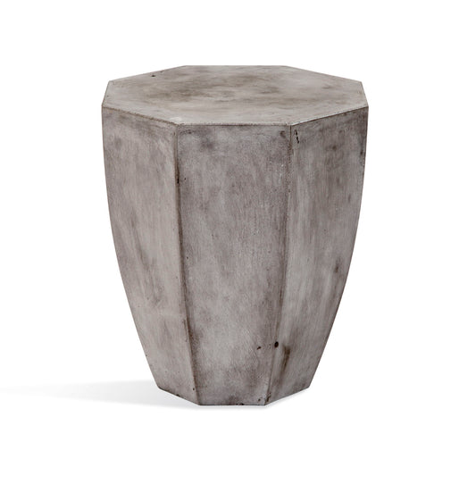 Babalou - Octagonal End Table - Gray