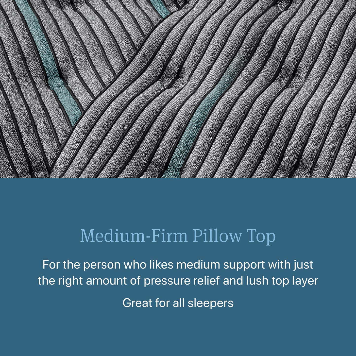 Beautyrest - Bellevue Medium Firm Pillow Top Mattress