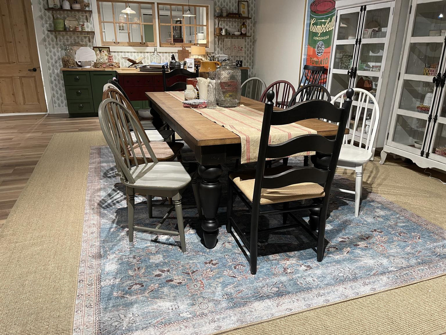Vintage Market - Chimney Leg Counter Height Table