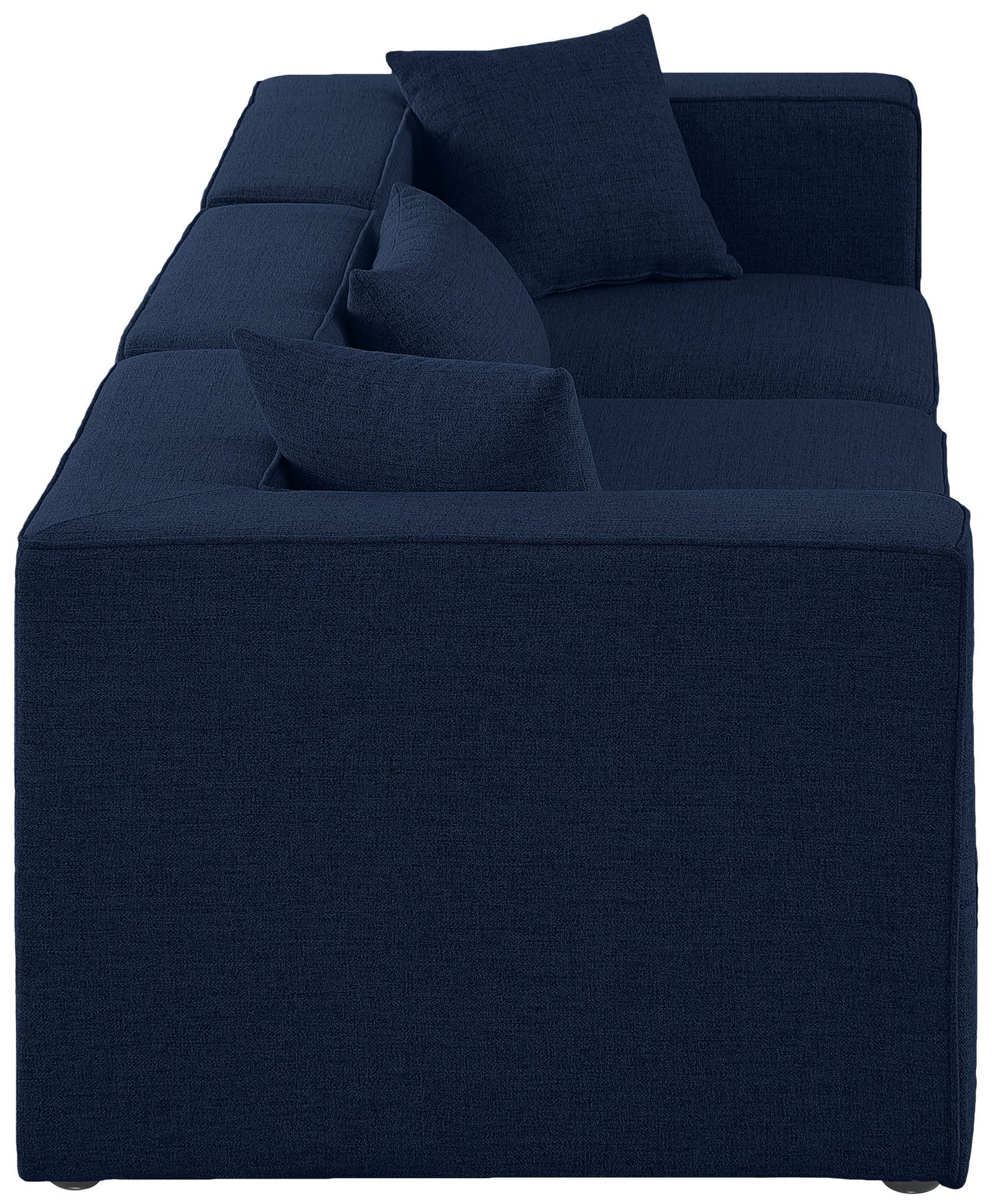 Cube - Linen Modular 3 Seat Sofa