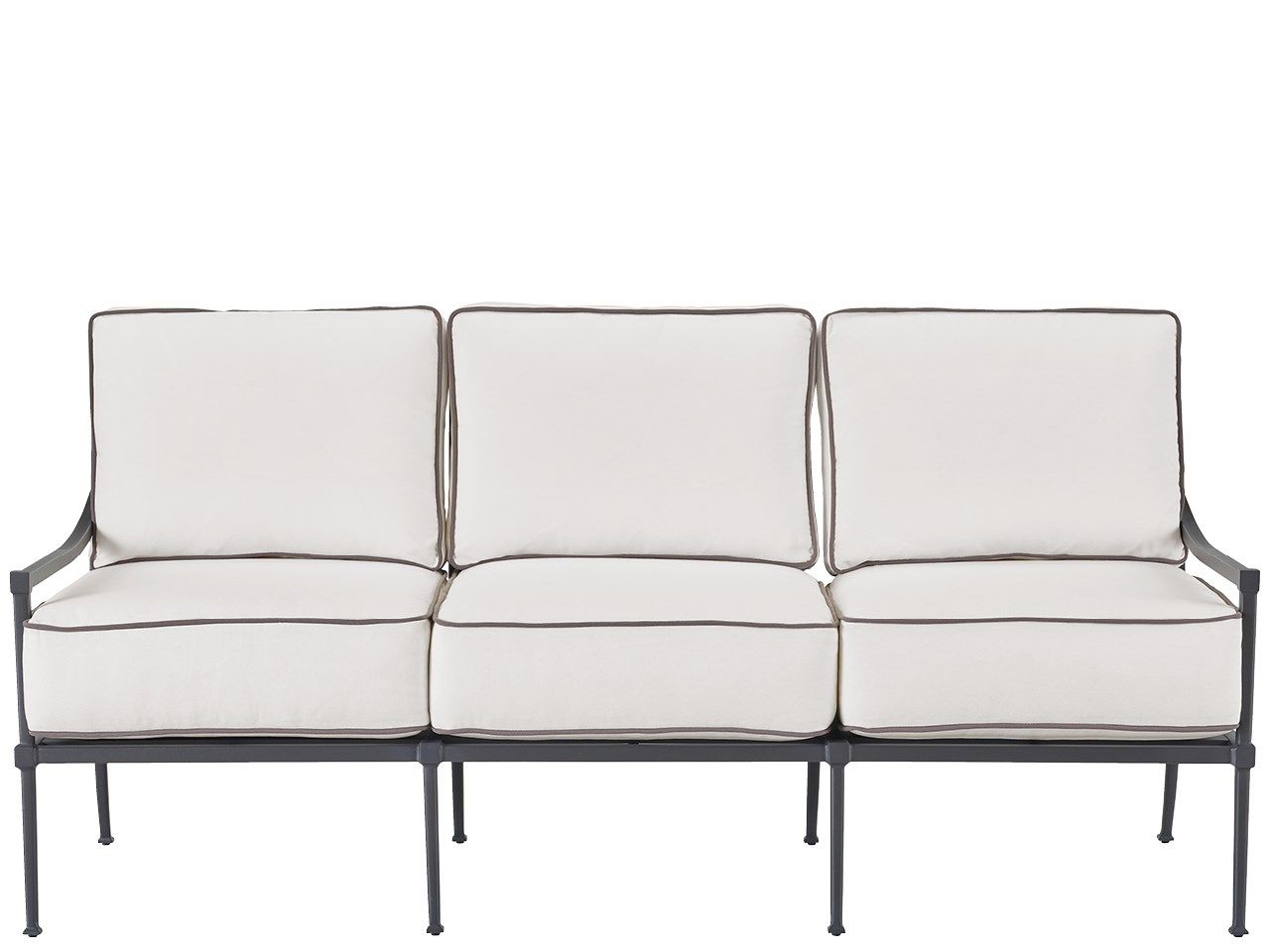 Coastal Living Outdoor / Seneca - Sofa - Pearl Silver