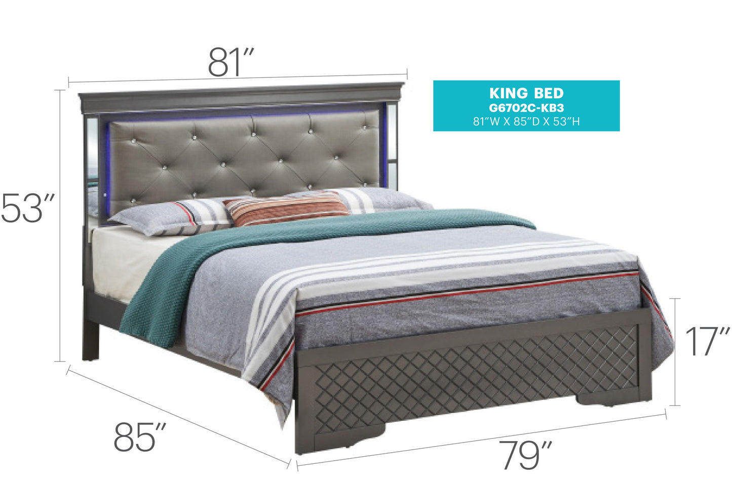 Glory Furniture - Verona - Bed