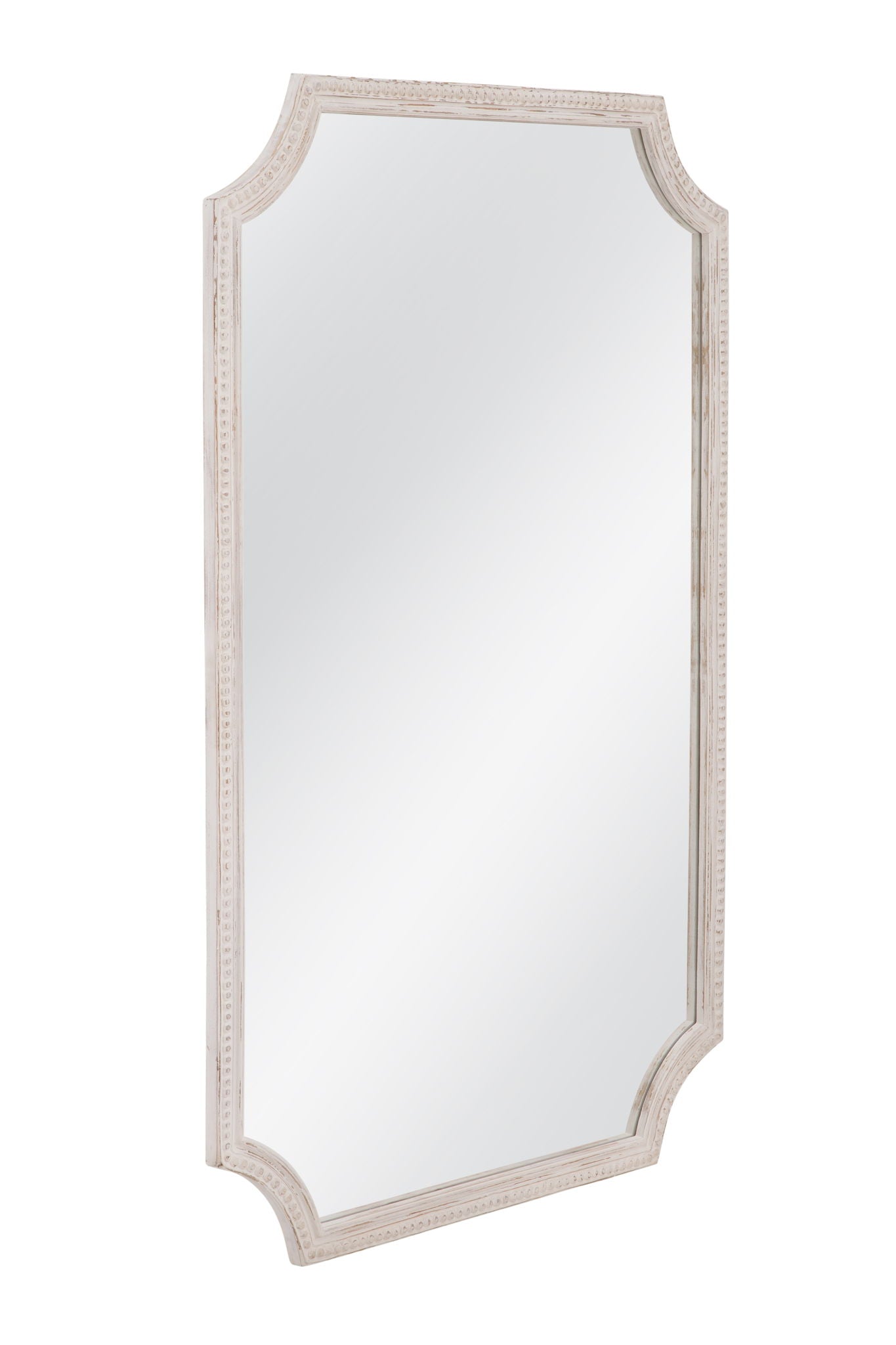 Hendrix - Wall Mirror - Distressed White
