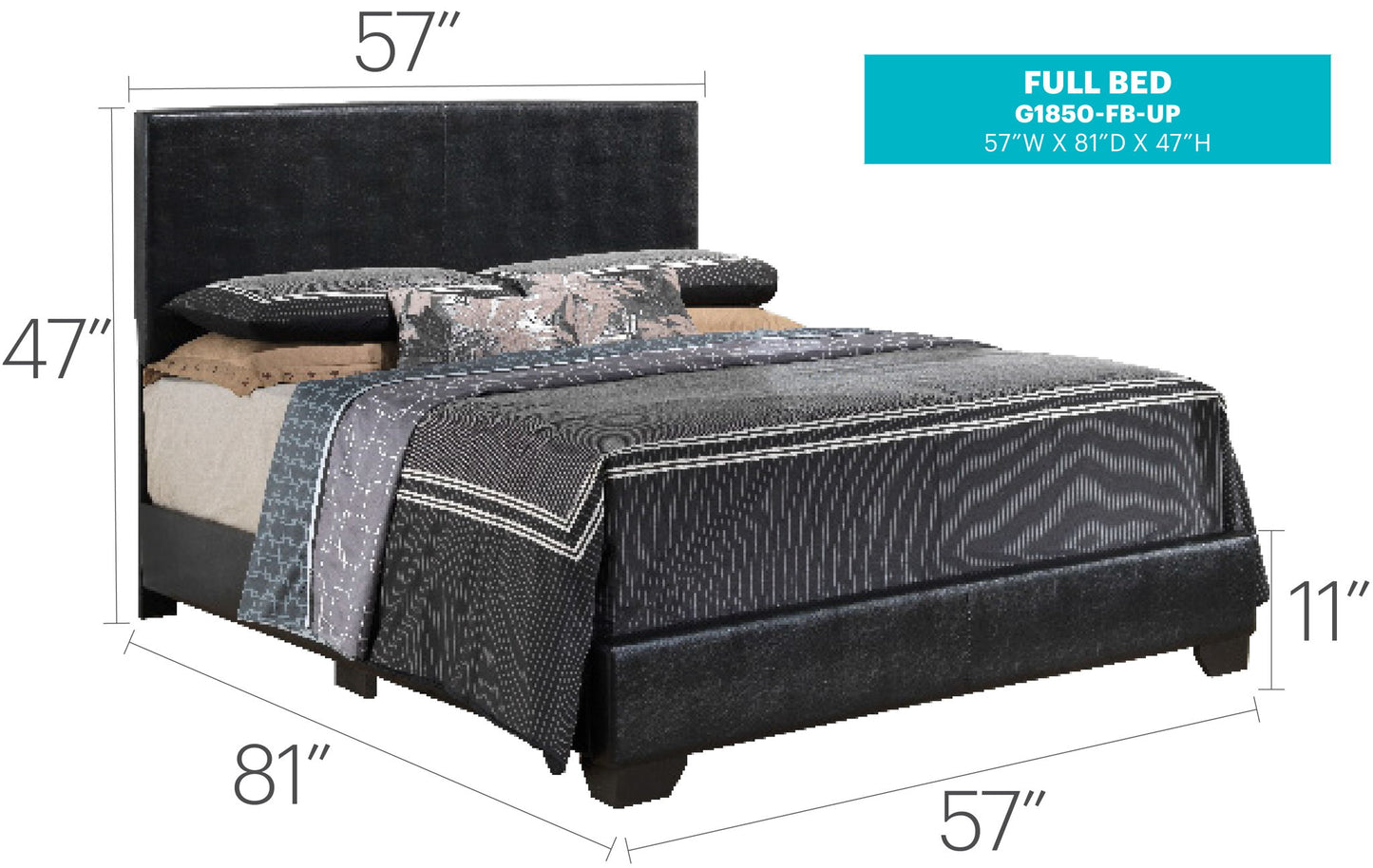 Glory Furniture - Aaron - Bed