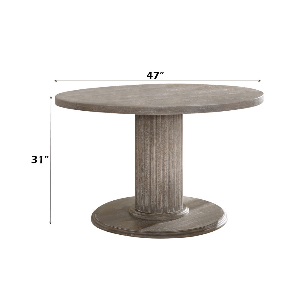 Gabrian - Dining Table - Reclaimed Gray