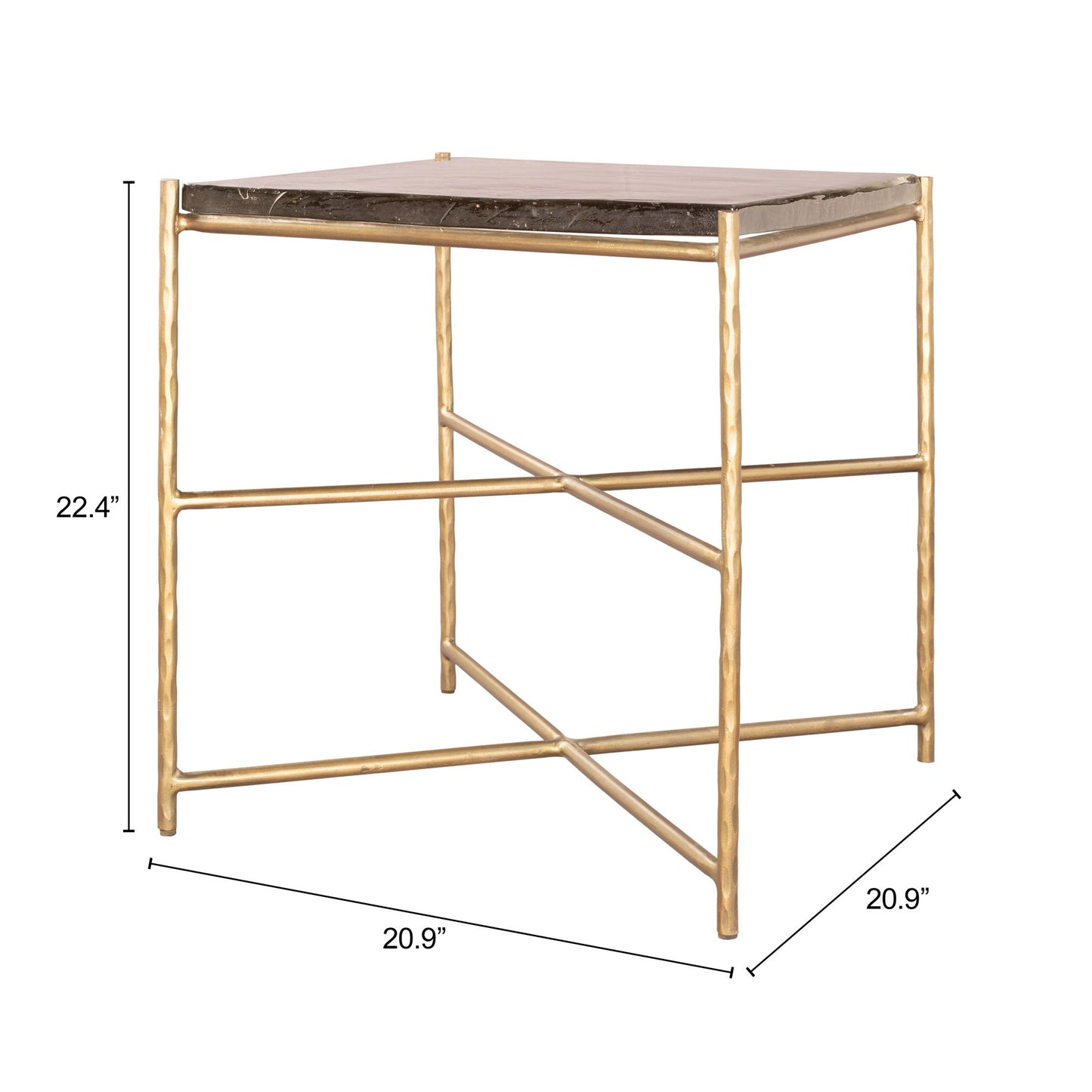 Kove - Side Table - Gold
