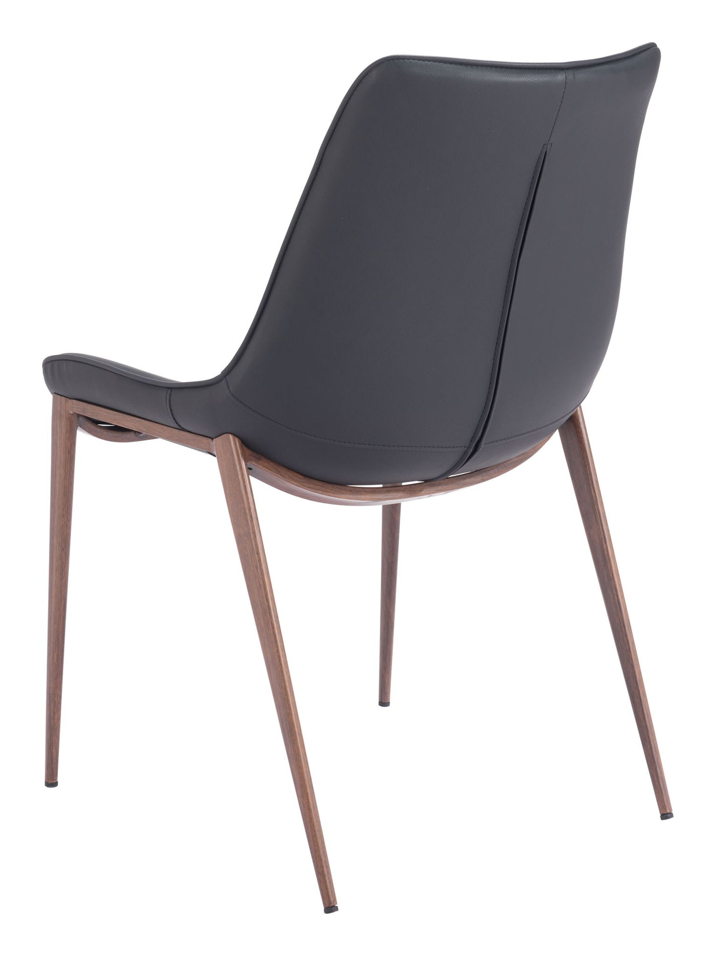 Magnus - Dining Chair (Set of 2) - Black / Walnut