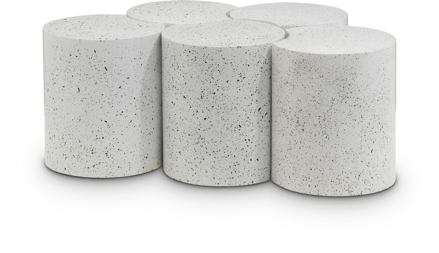 Dimple - 5 Piece Modular Coffee Table - Terazzo Finish