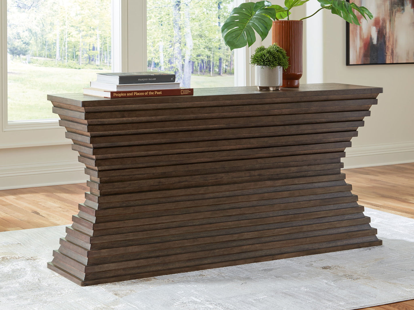 Hannodream - Sofa Table - Warm Brown