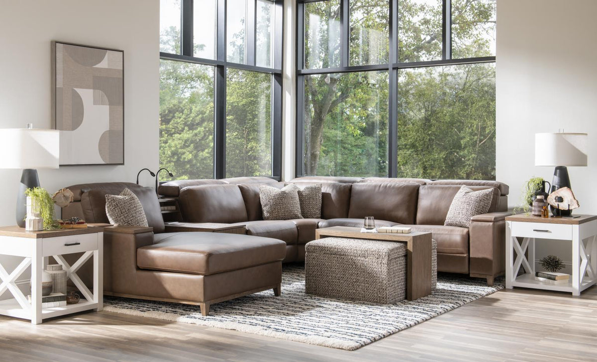 Solana - Armless P2 Recliner - Positano Clay