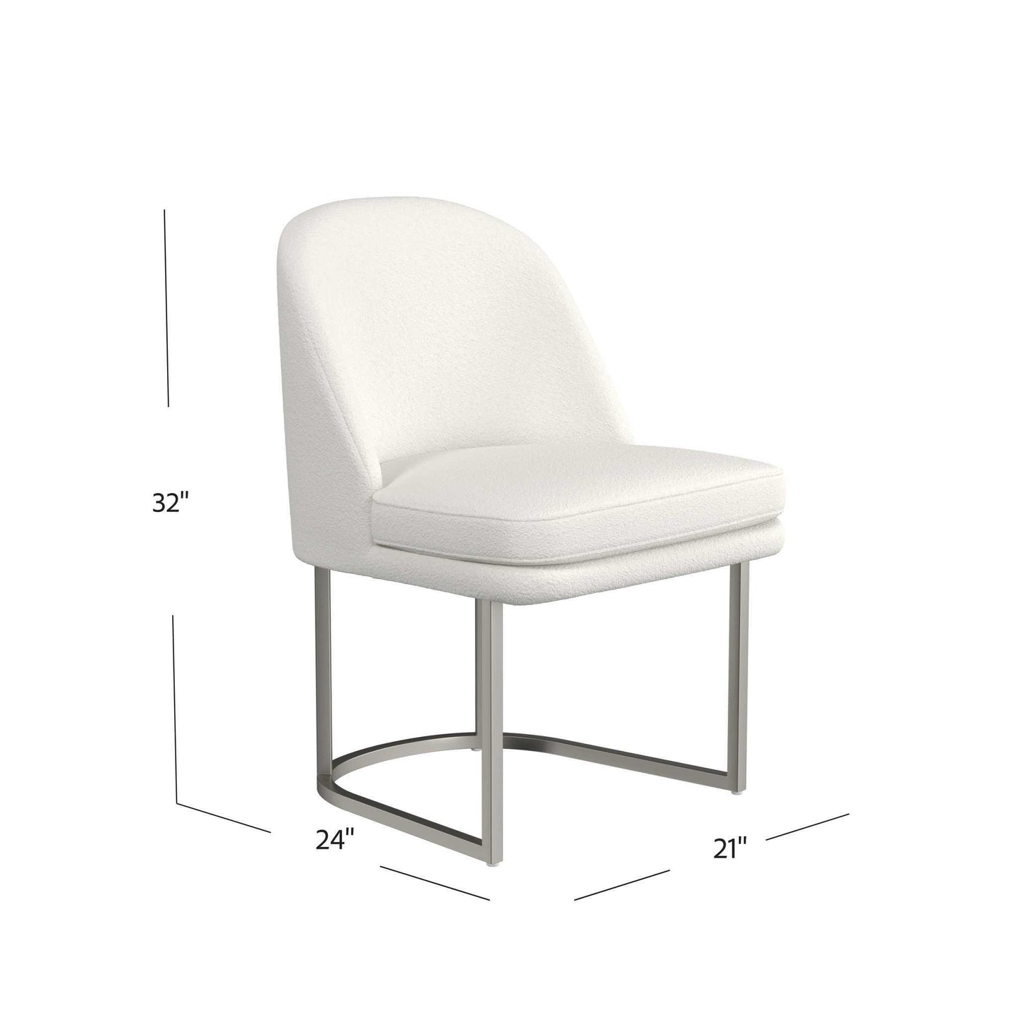 Pearl - Dining Chair - White