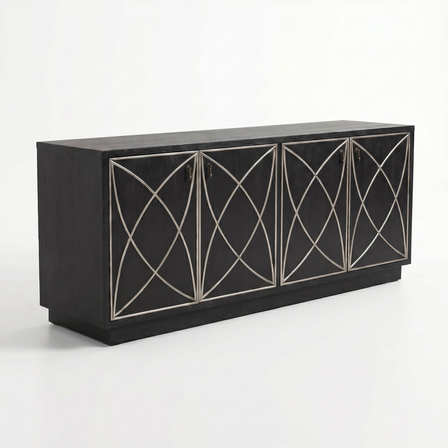 Julian - Four Door Cabinet - Black