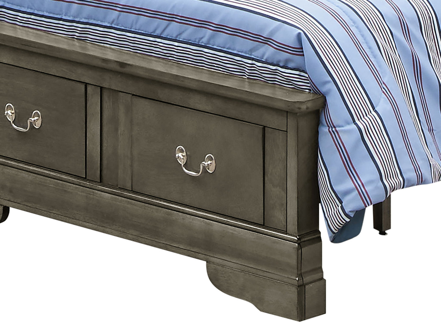 Glory Furniture - Louis Phillipe - Storage Bed