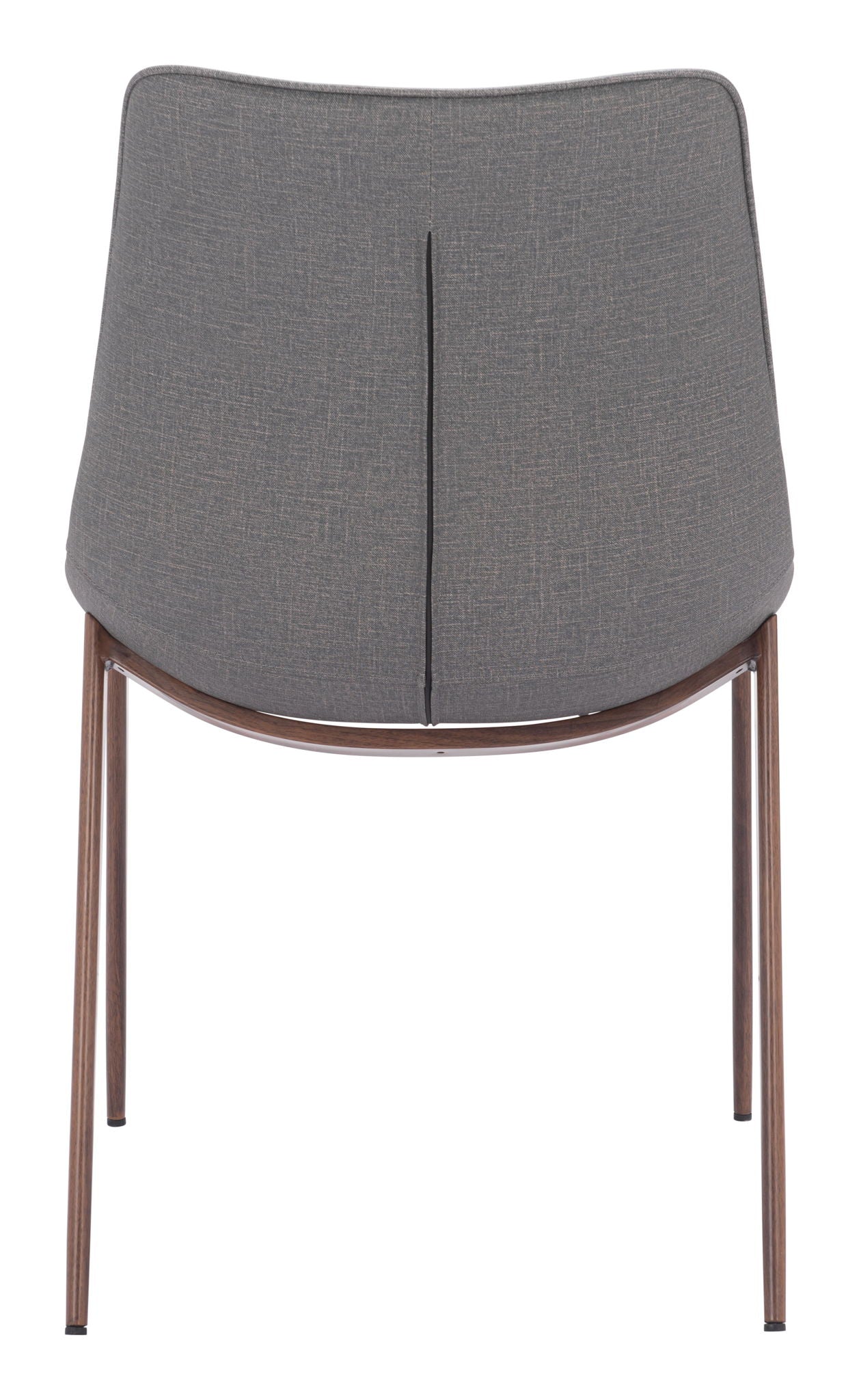 Magnus - Dining Chair (Set of 2) - Slate Gray / Walnut
