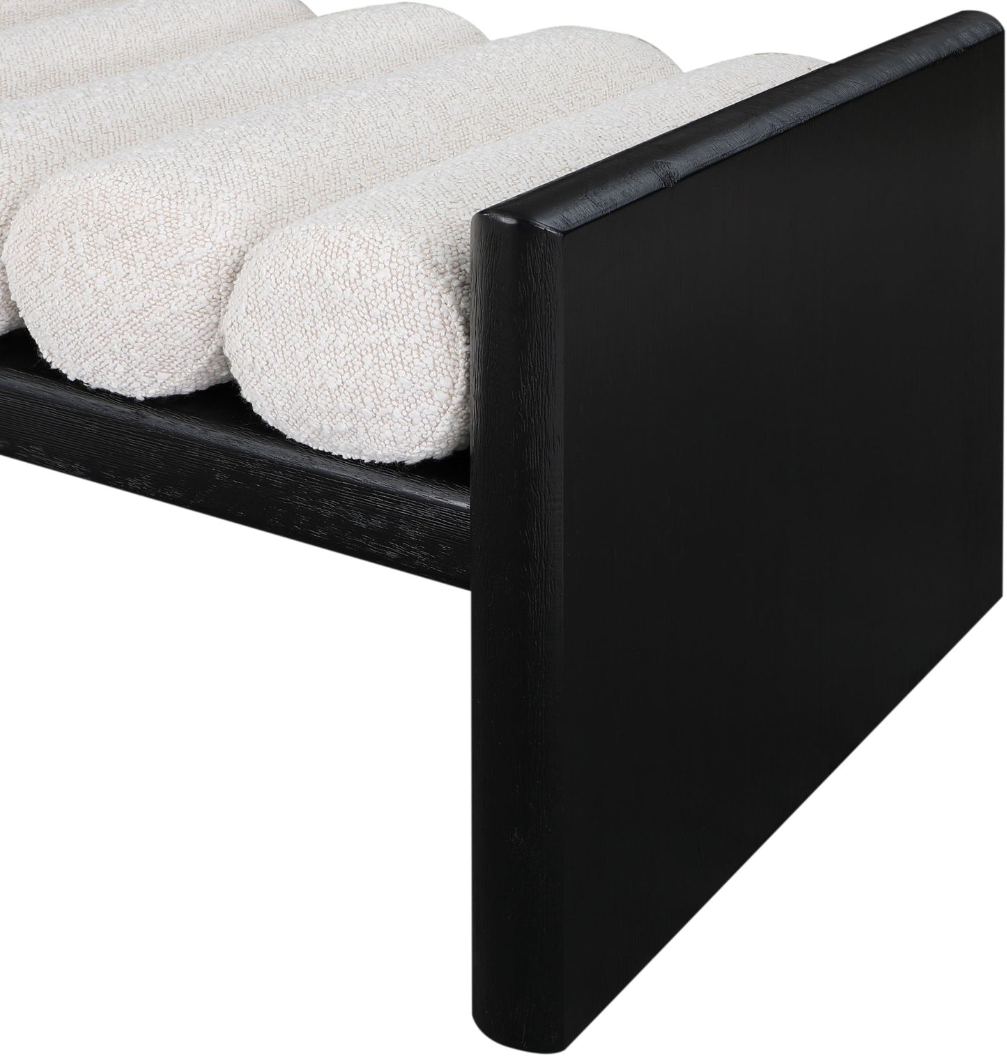 Waverly - Bench With Black Frame