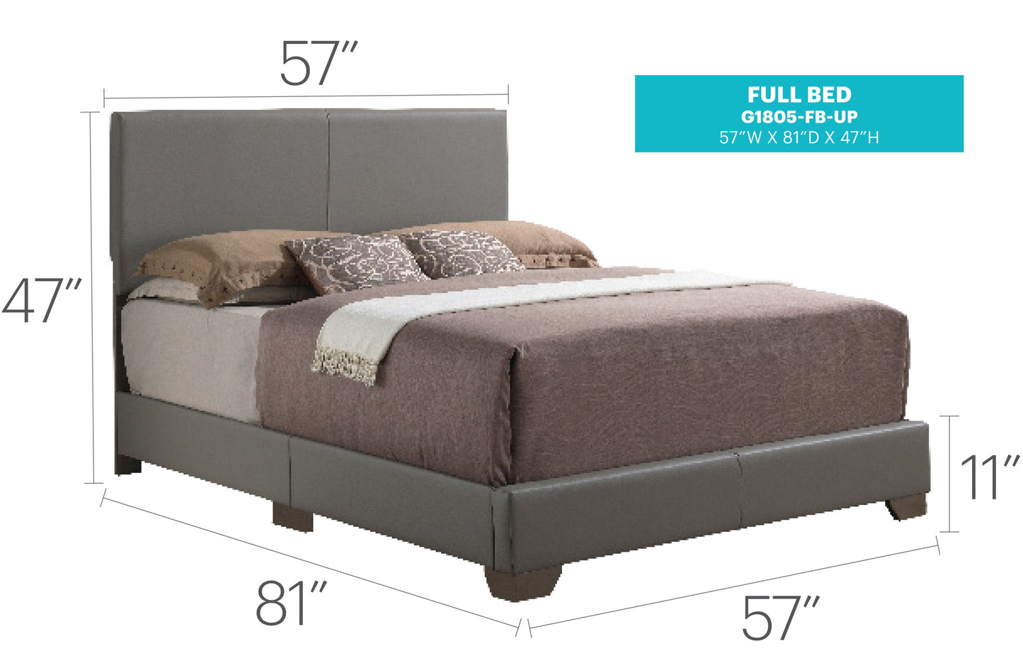 Glory Furniture - Aaron - Bed