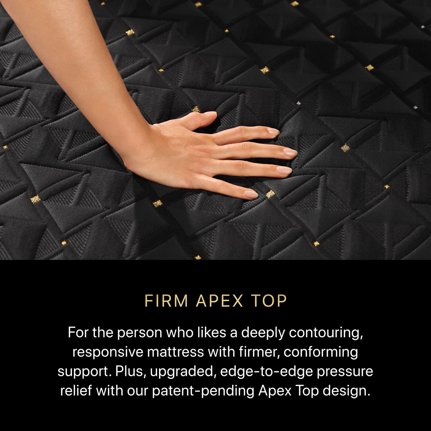Beautyrest Black Hybrid - 16" Series Four Firm Apex Top Mattress