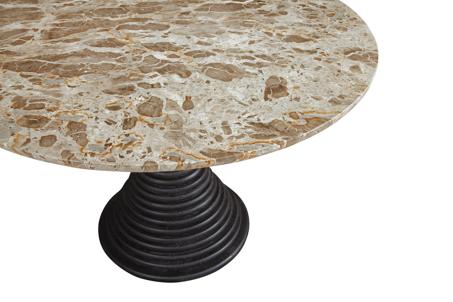 Strata - Round Dining Table - Black