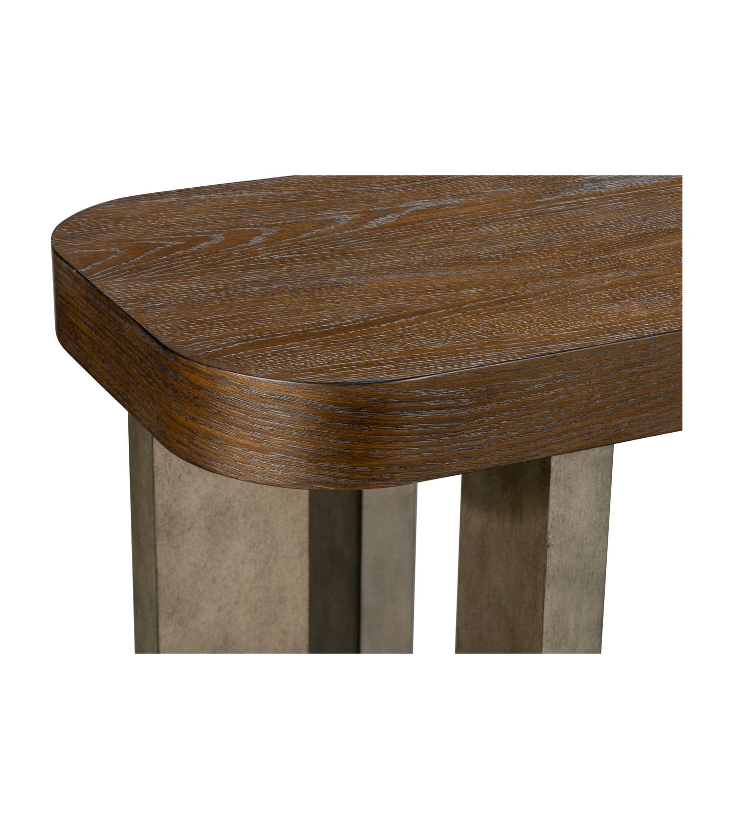 Nova - Console Table - Cerused Charcoal Oak