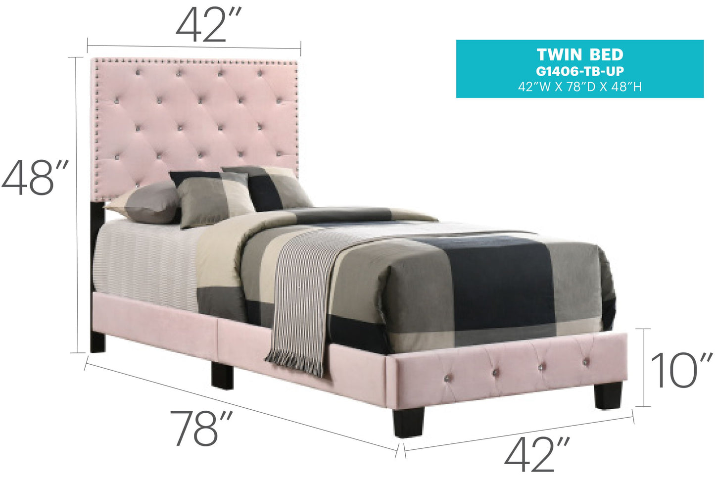 Glory Furniture - Suffolk - Bed