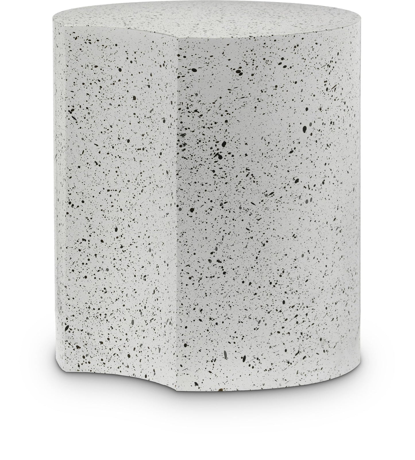 Dimple - End Table - Terazzo Finish