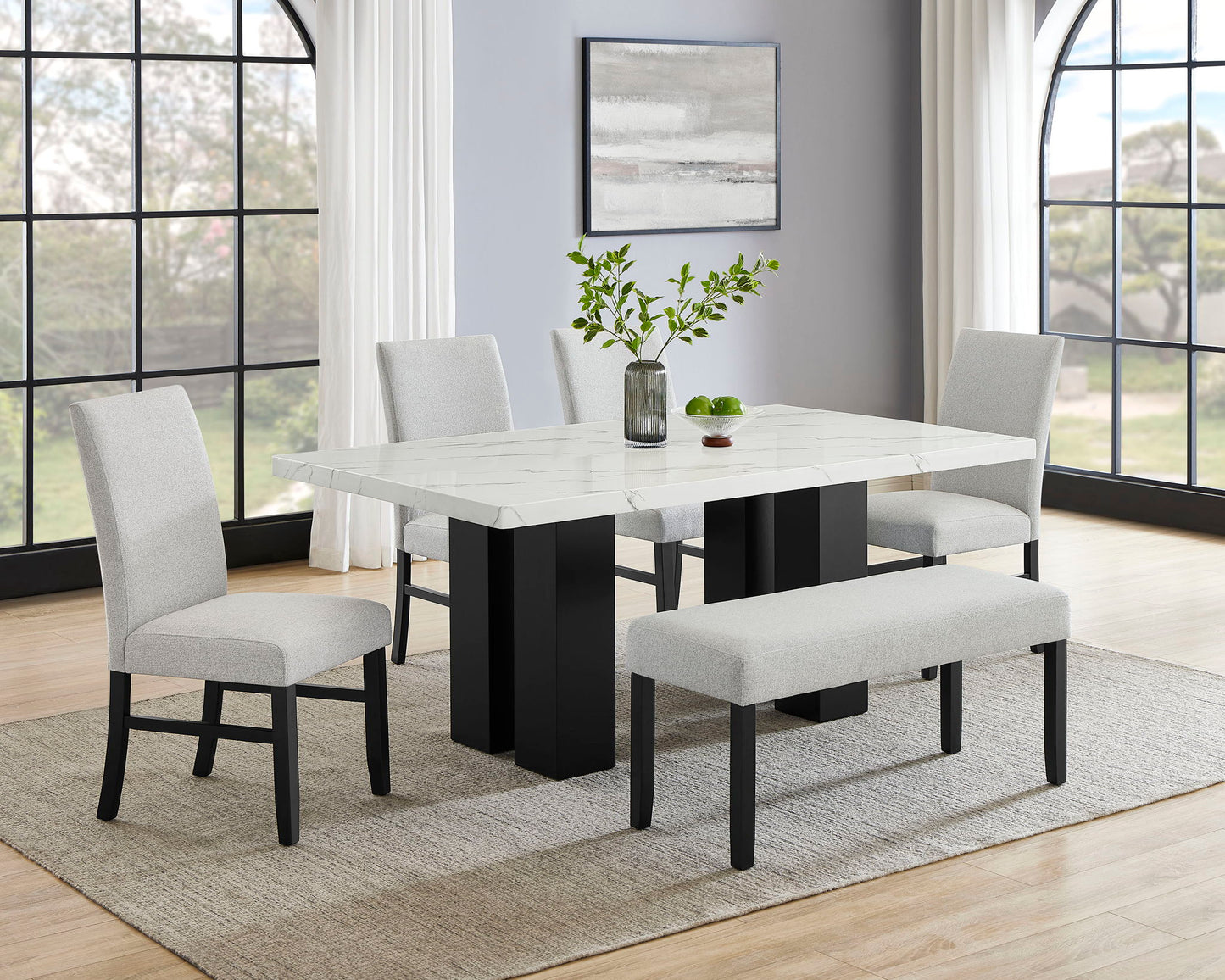 Parkside - Dining Table - White