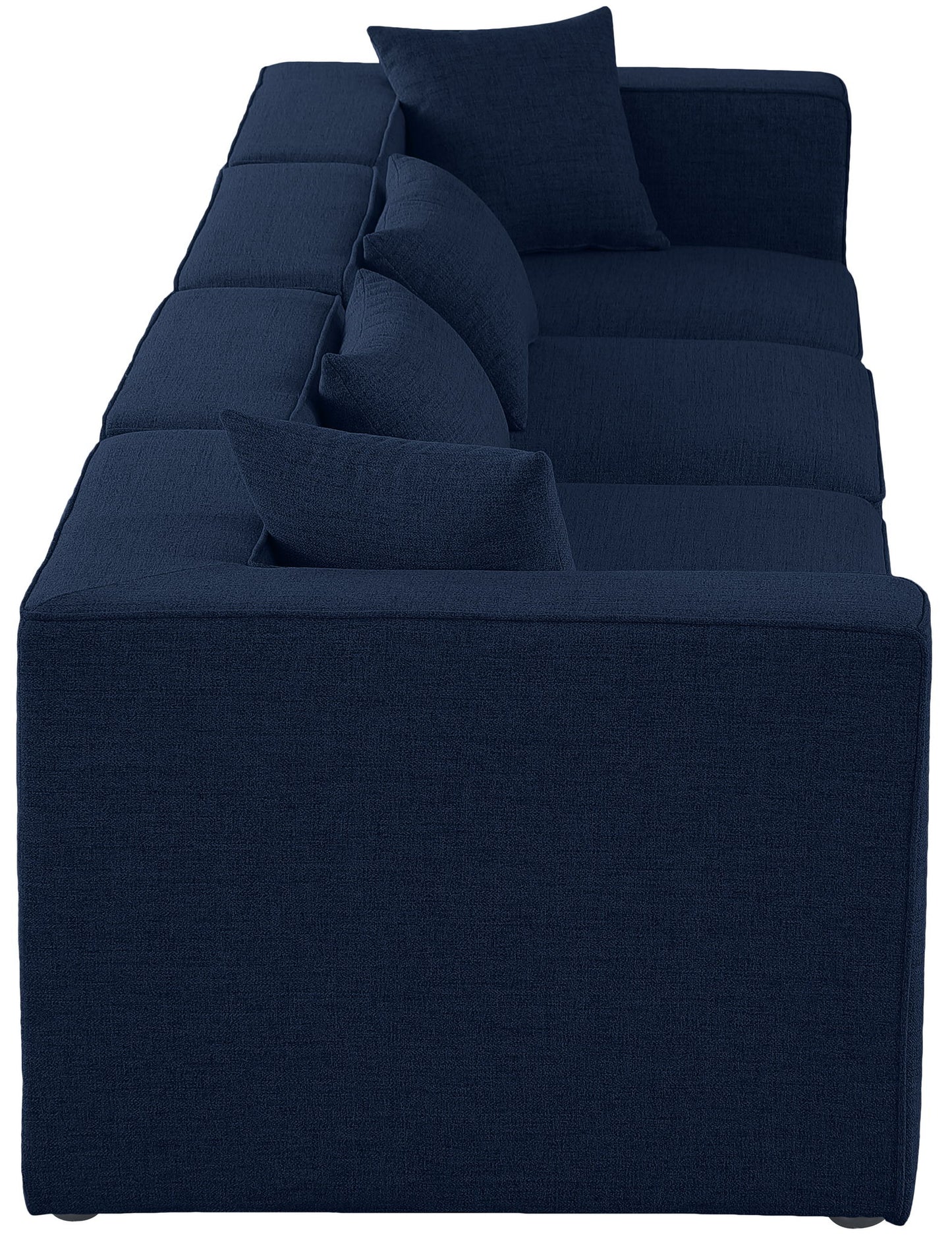 Cube - Linen Modular 4 Seat Sofa