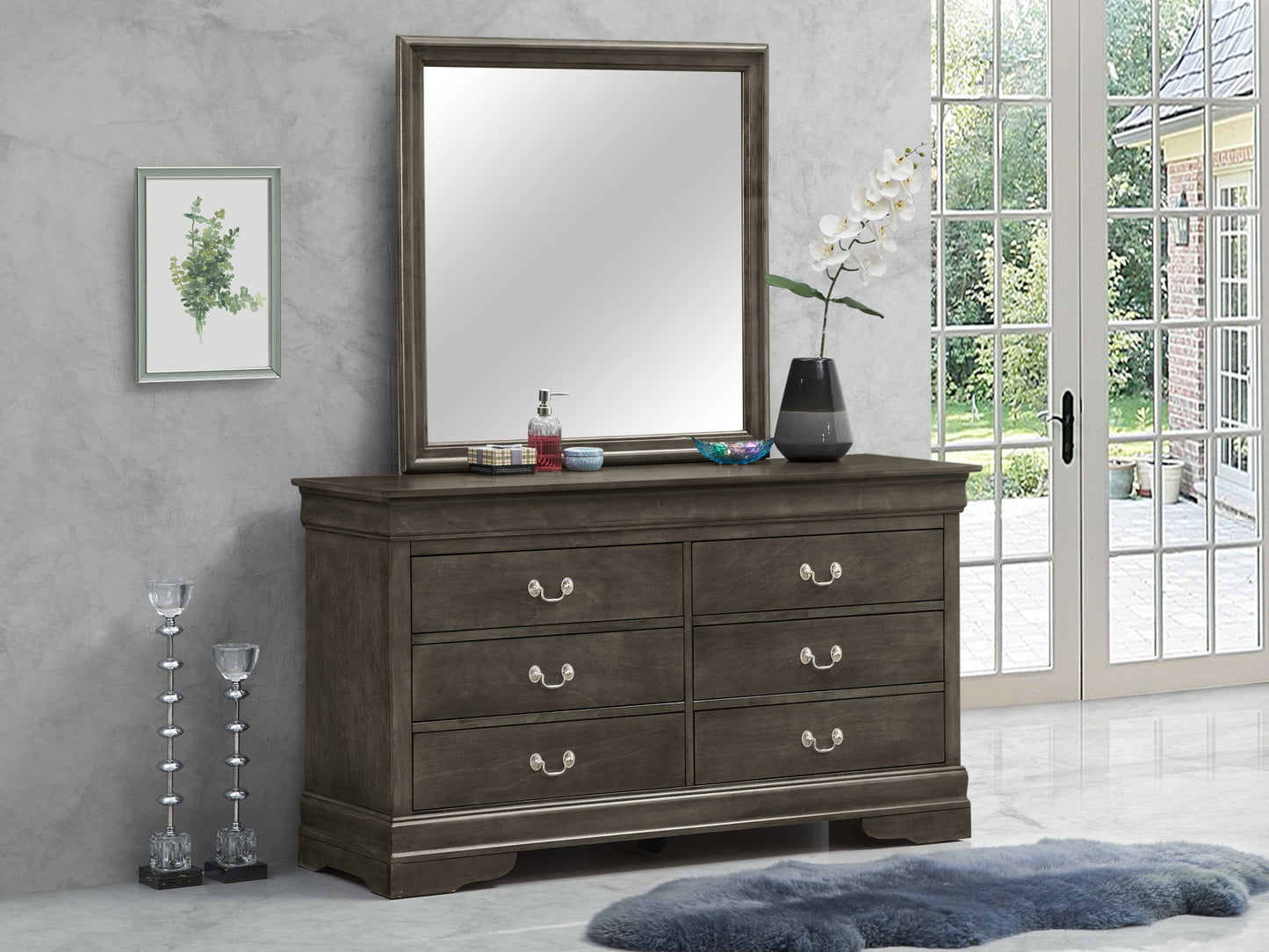 Glory Furniture - Louis Phillipe - Dresser