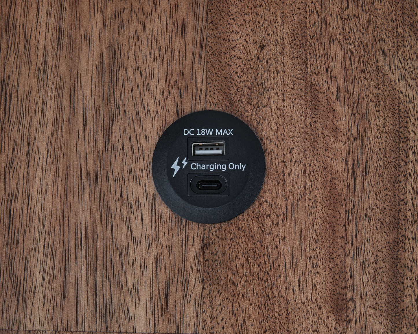 Wildenauer - Chair Side End Table - Brown / Black