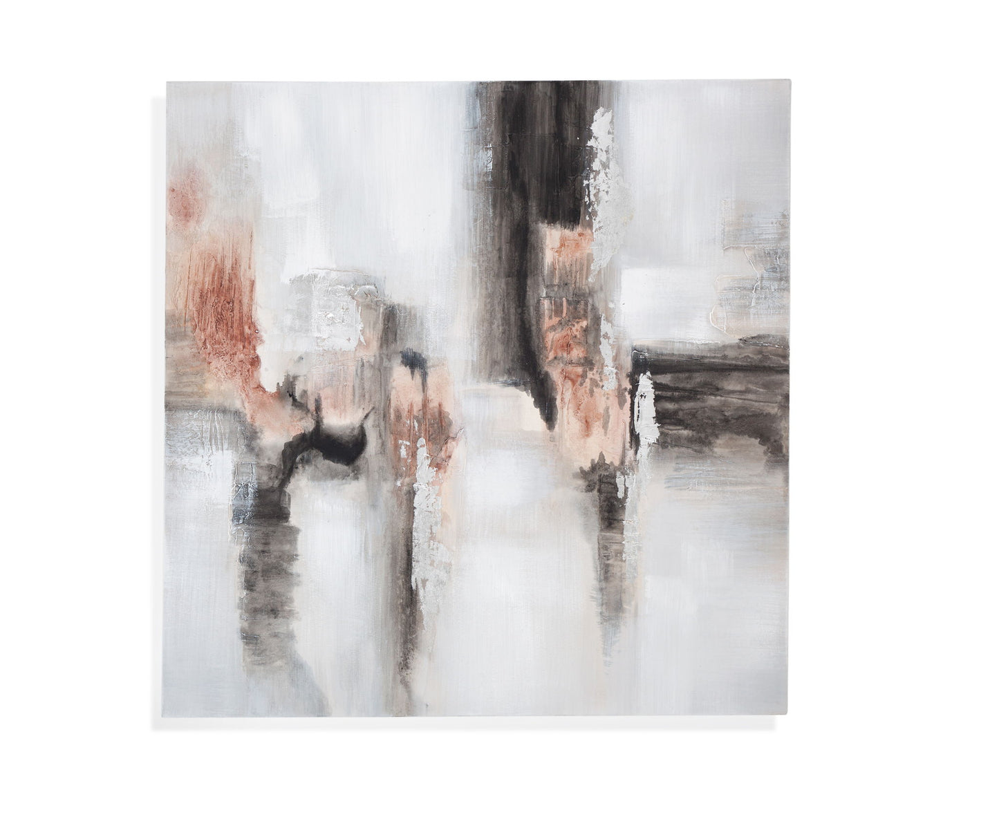 Pier Canvas Art - Silver