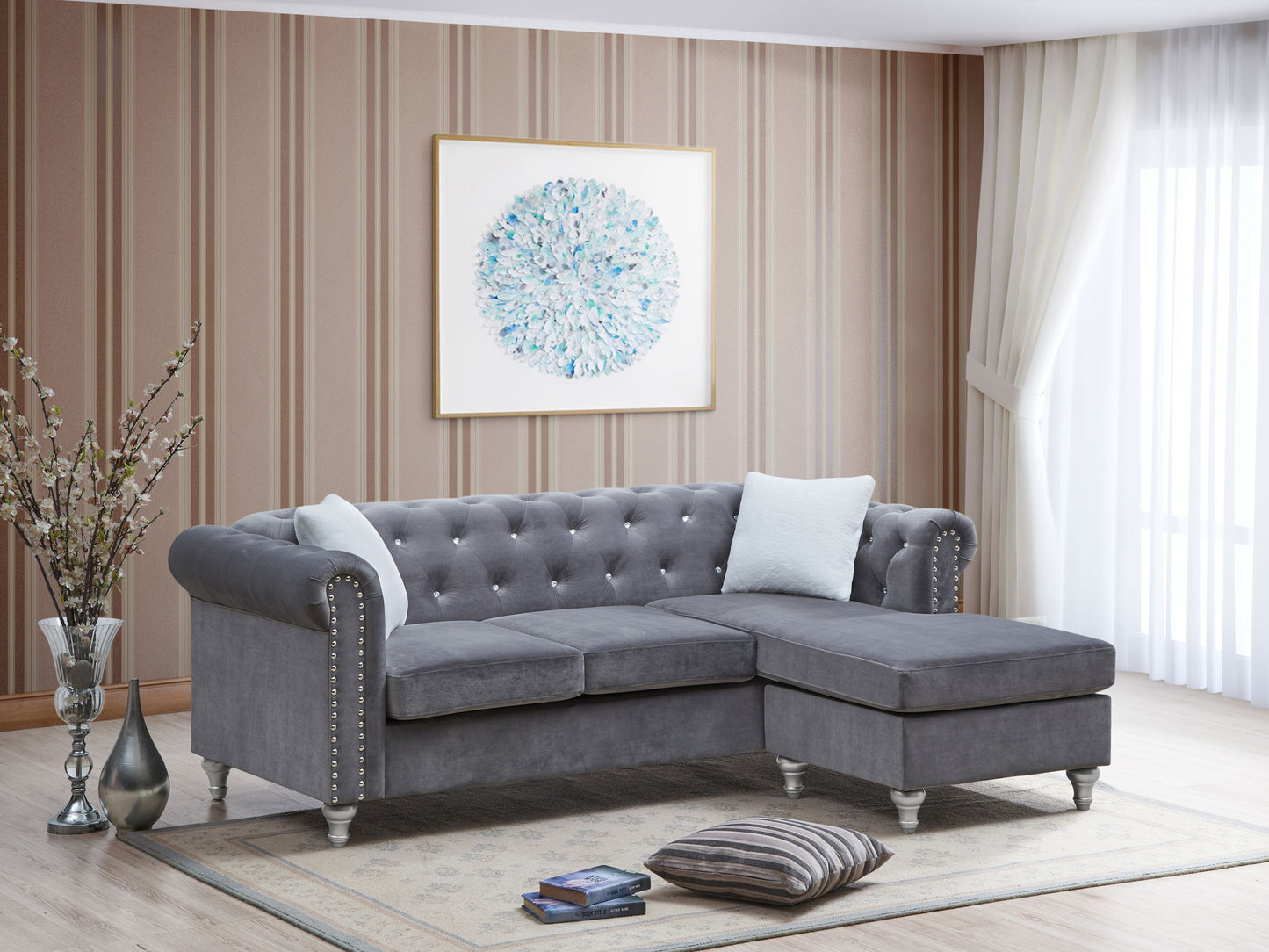 Glory Furniture - Raisa - Sofa Chaise