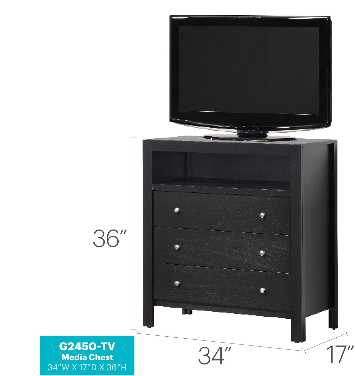 Glory Furniture - Burlington - Media Chest