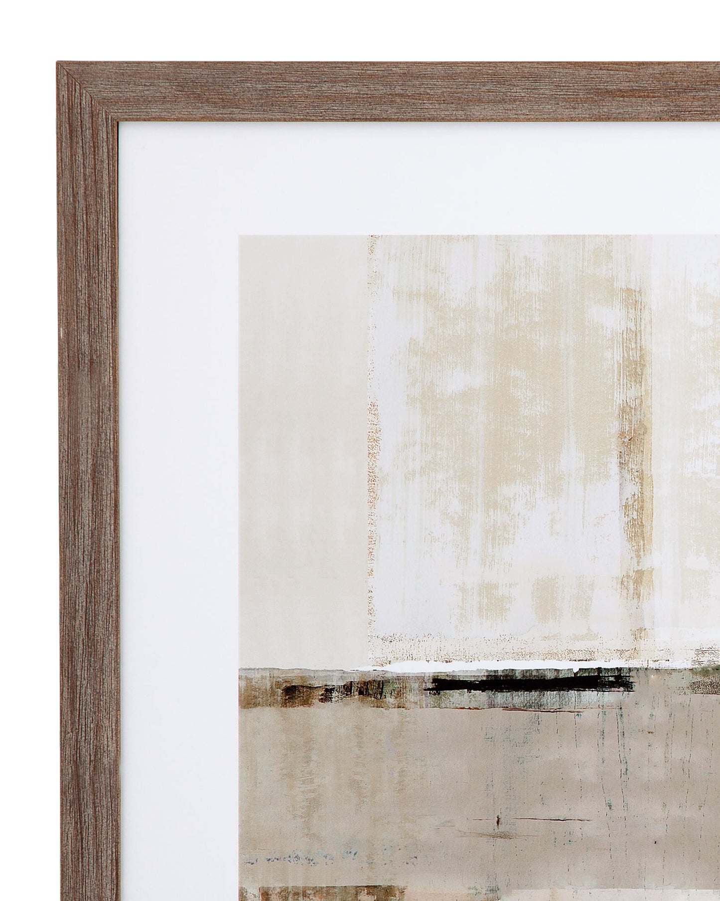 Custom Across The Abstract Bay I - Gray