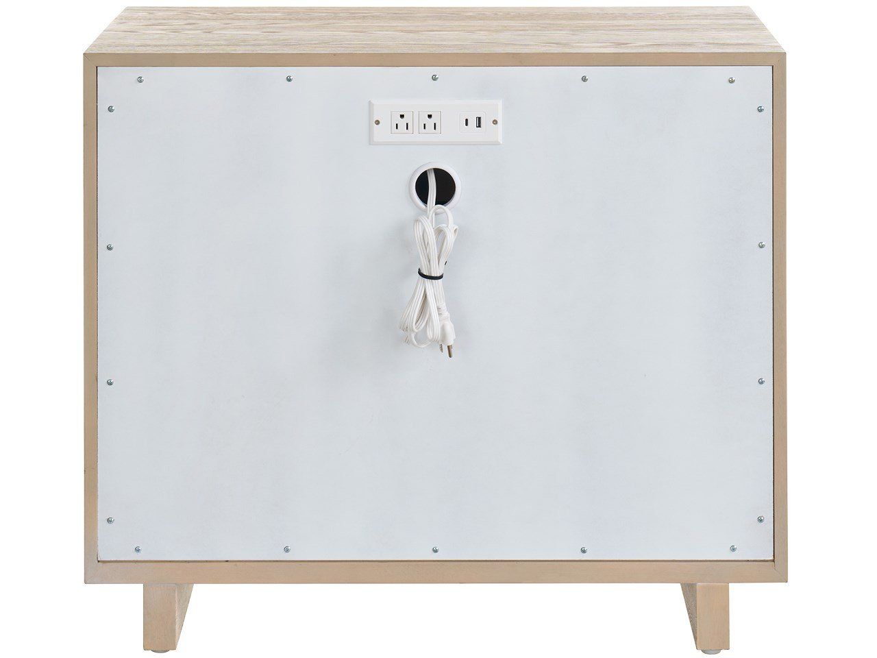 Modern - Three Drawer Nightstand