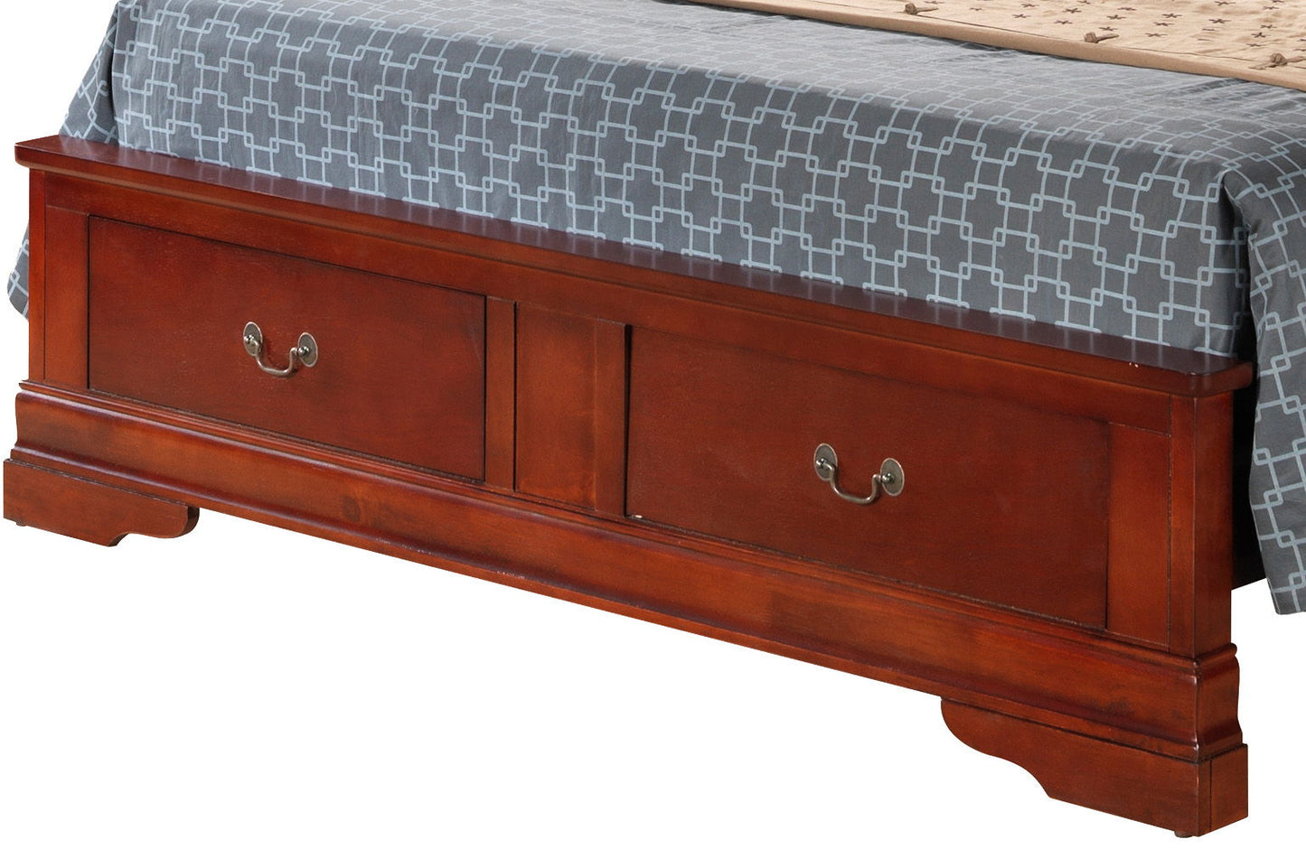 Glory Furniture - Louis Phillipe - Storage Bed