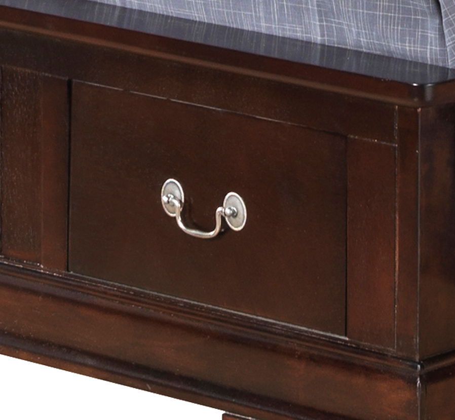 Glory Furniture - Louis Phillipe - Storage Bed