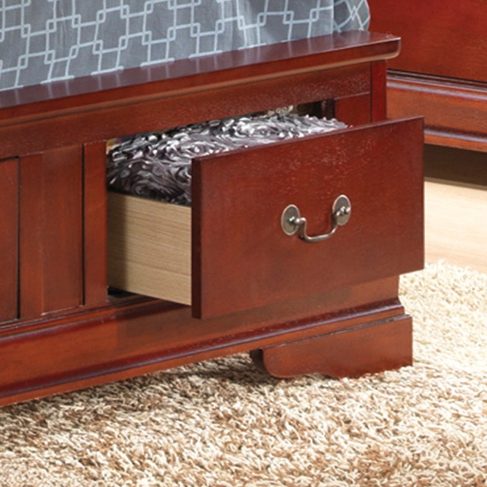 Glory Furniture - Louis Phillipe - Storage Bed