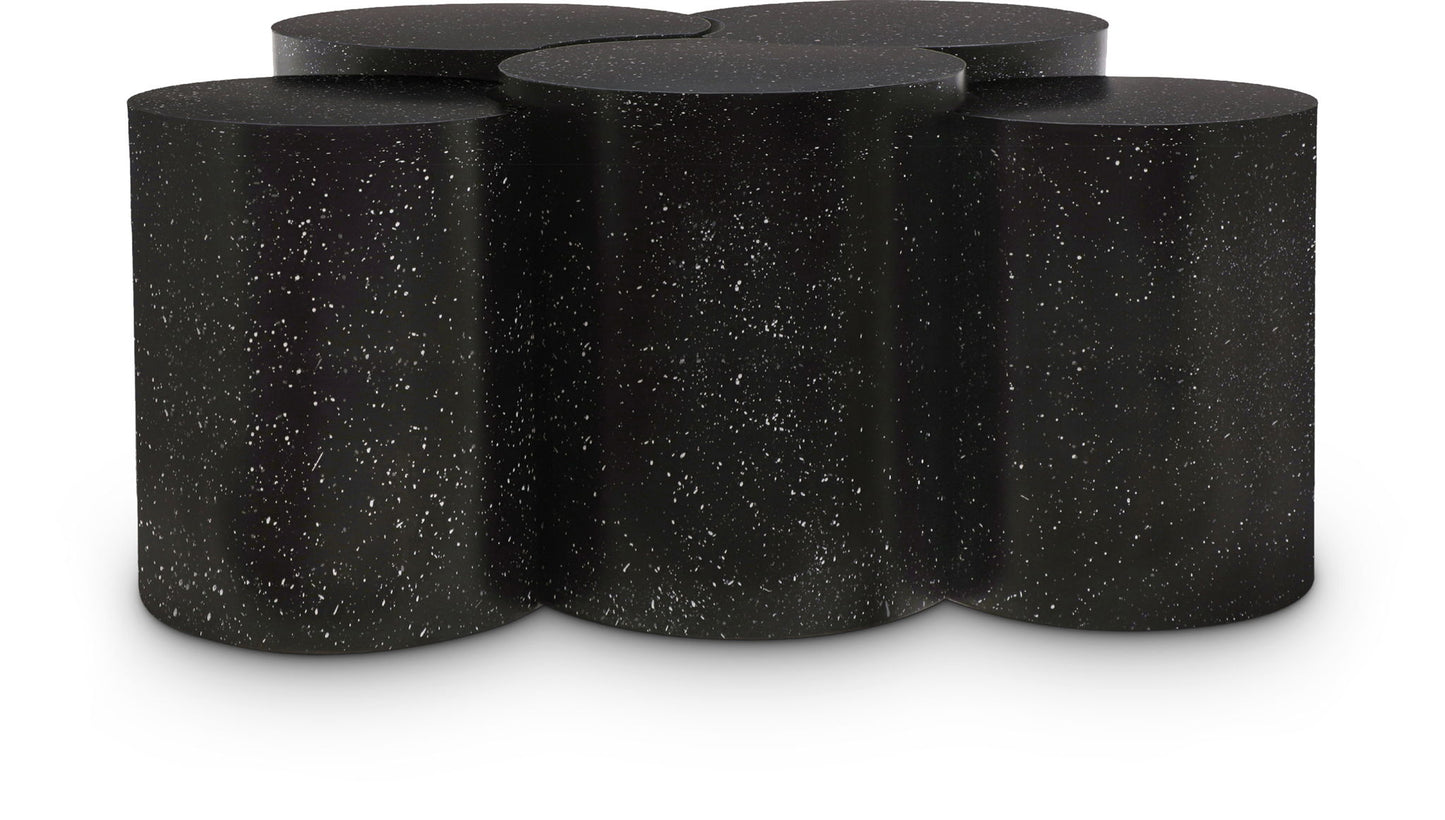 Dimple - 20" 5 Piece Modular Coffee Table - Terazzo Finish