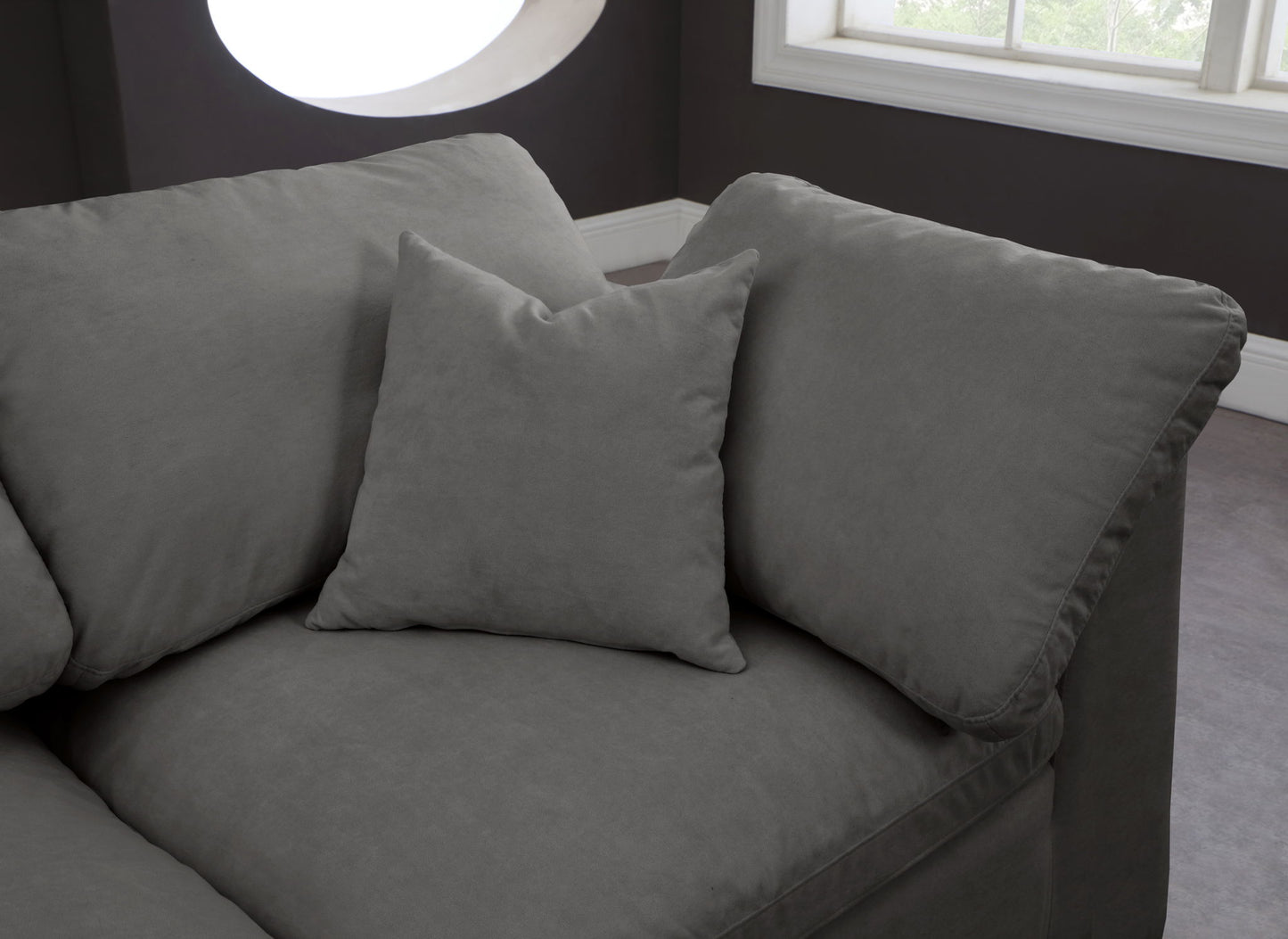 Cozy - 5 Piece Modular Corner Armless Sectional