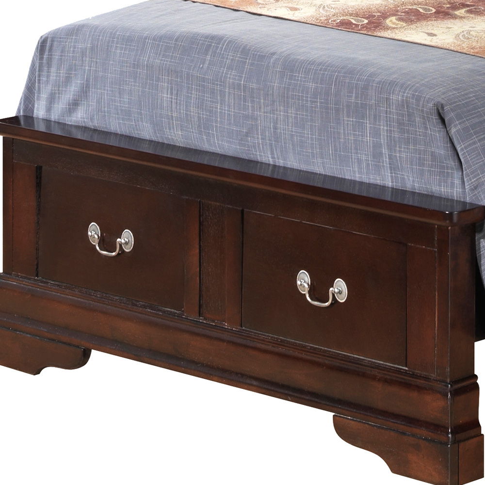 Glory Furniture - Louis Phillipe - Storage Bed