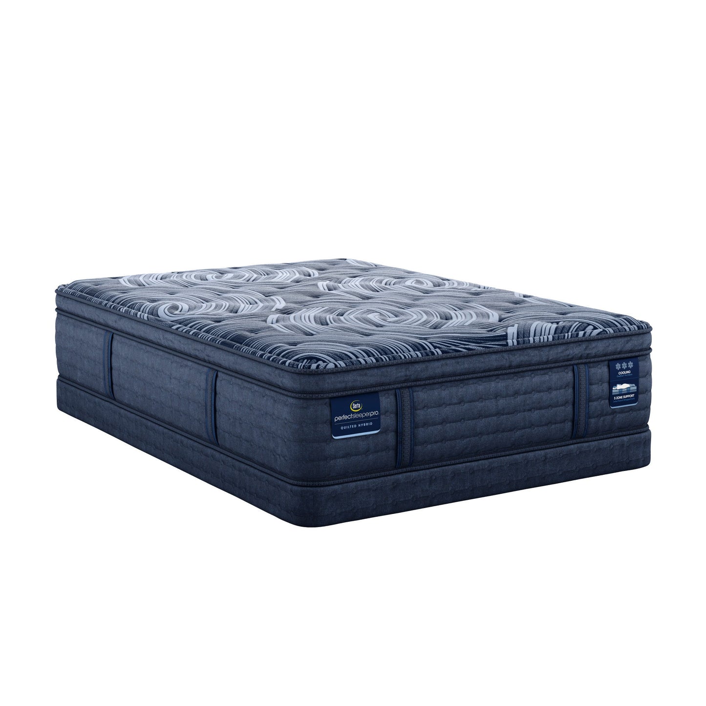 Perfect Sleeper Pro Hybrid - 15" Valais Latex Plush Pillow Top Mattress