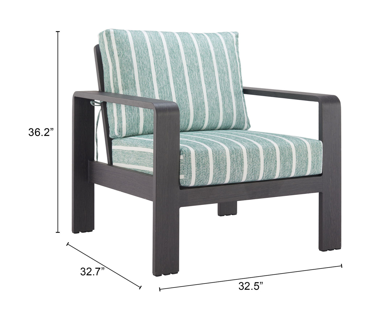 Rolig - Outdoor Armchair - Green