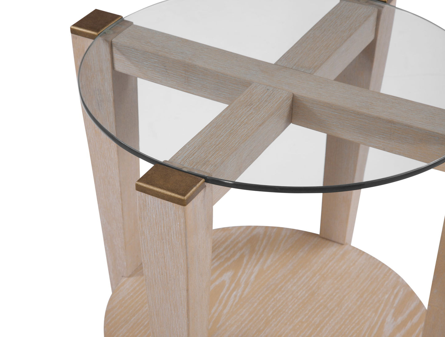 Dunes - End Table - Bleached Oak