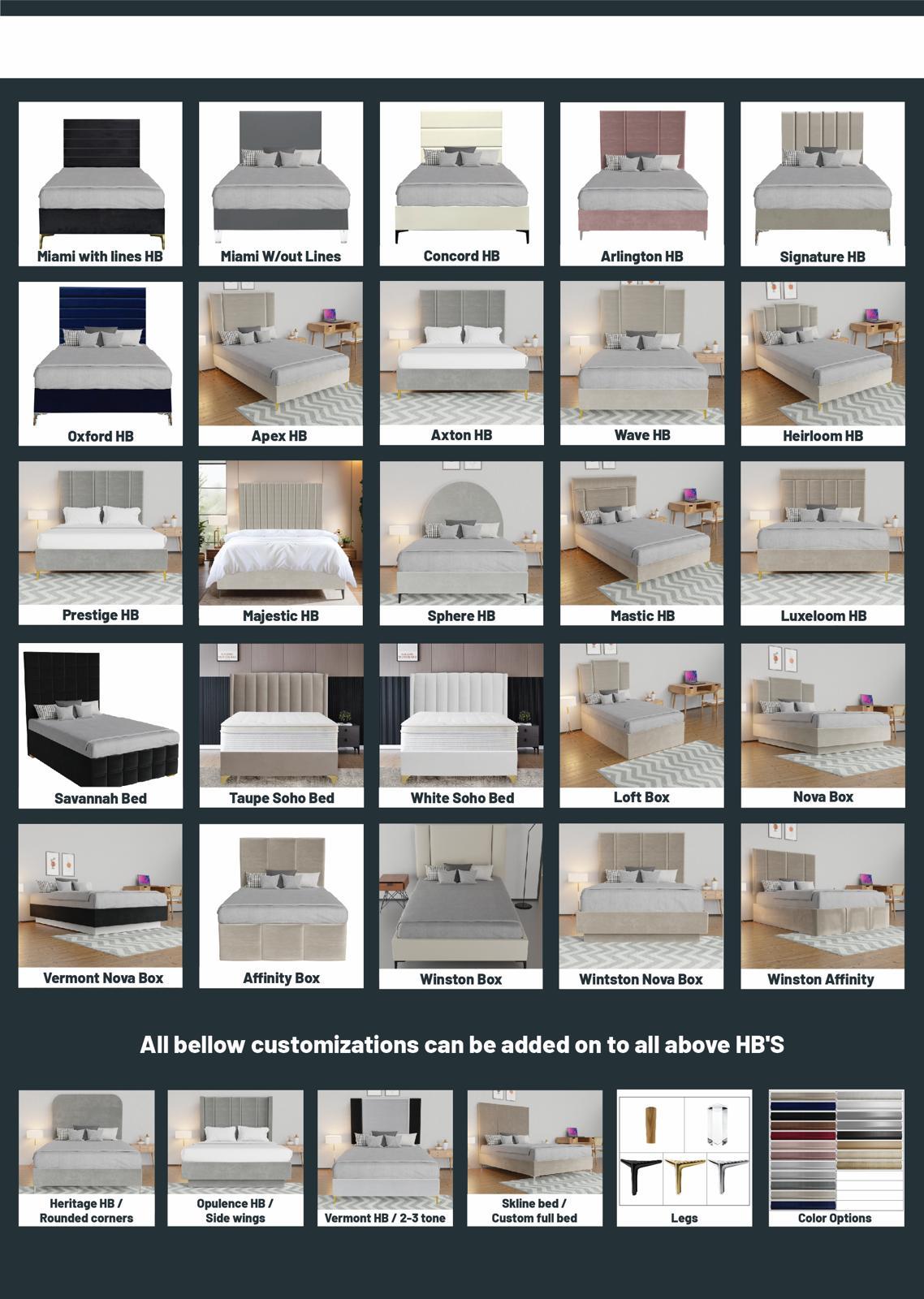 Custom Bed Program