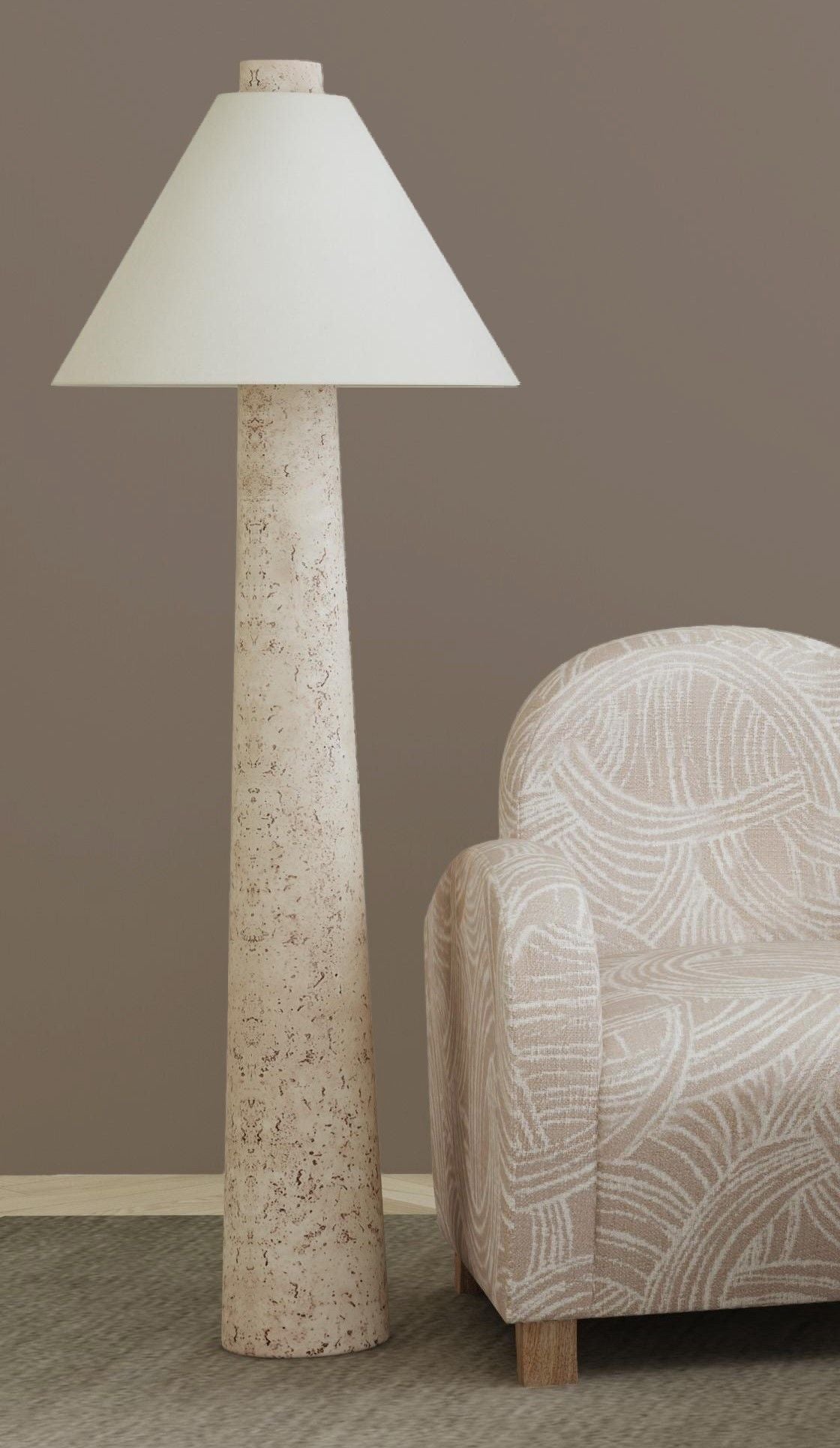 Butler - Floor Lamp - Cream
