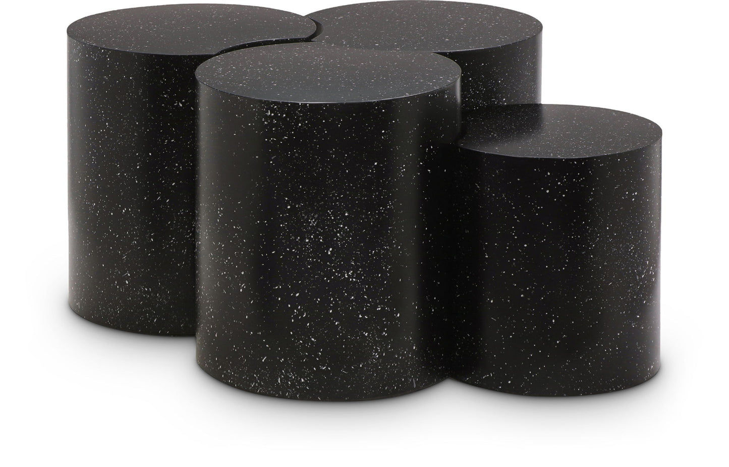 Dimple - 20" 4 Piece Modular Coffee Table - Terazzo Finish