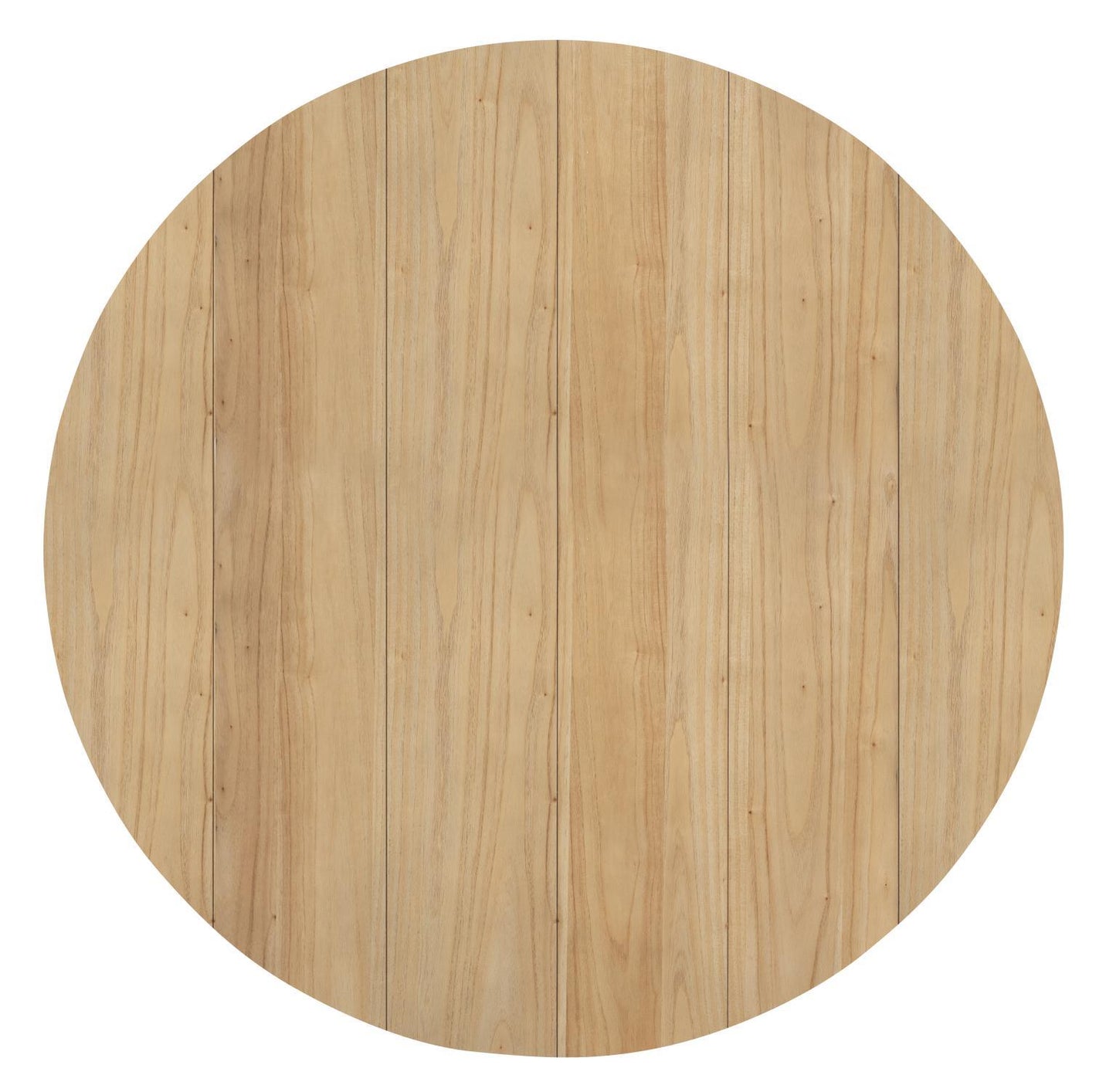 XXX's And OOO's - Complete Round Dining Table - Two Tone